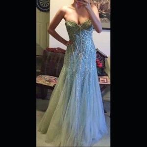Jovani Mermaid Sequin Dress